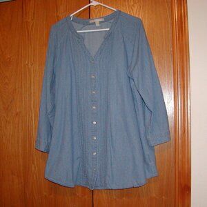 Womens denim shirt